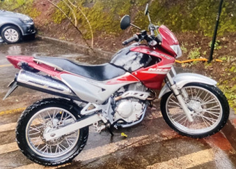 Moto é furtada no bairro Carijós em Lafaiete