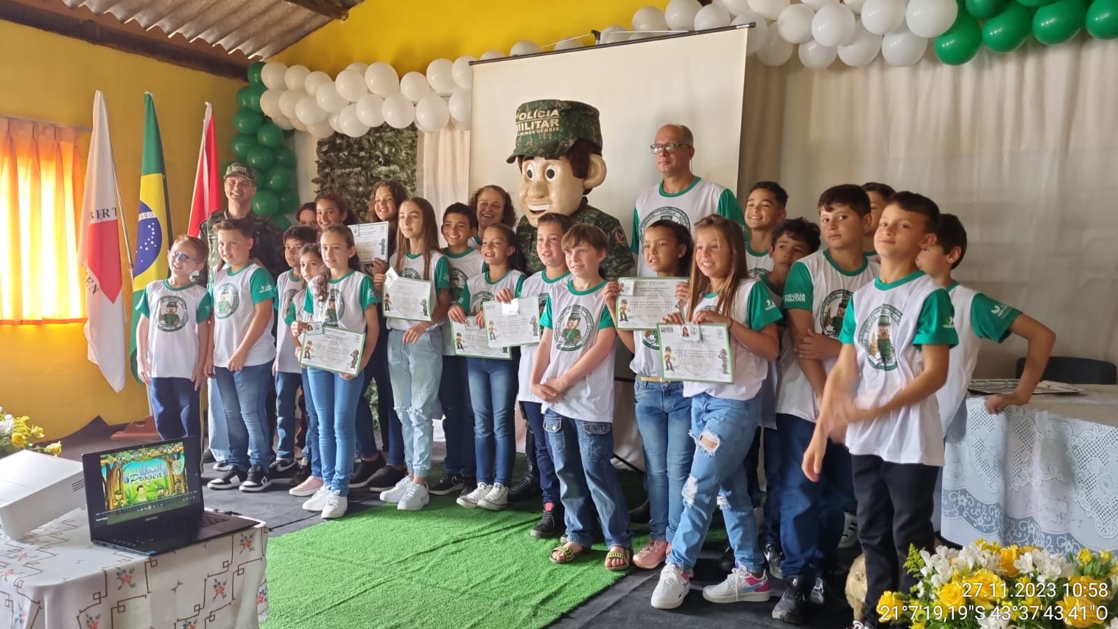 Barbacena – Formatura do Programa de Educação Ambiental – PROGEA 2023
