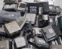 Polícia Civil apreende materiais de desmanche clandestino em Barbacena