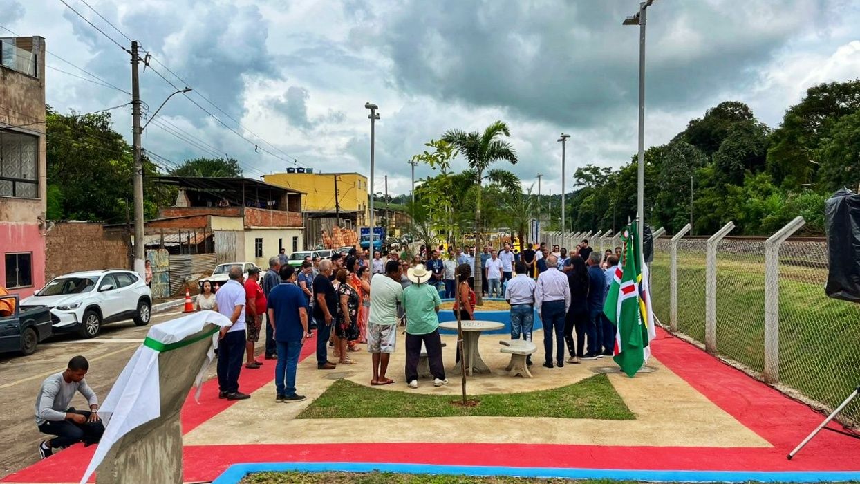 Bairro São Benedito recebe Praça de Lazer e Esportes