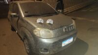 Veículo roubado é utilizado na prática de crimes em Lafaiete