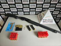 Polícia apreende armas e munições em residência em Porto Firme