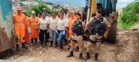 Prefeitura de Lafaiete e Corpo de Bombeiros na luta contra a Dengue