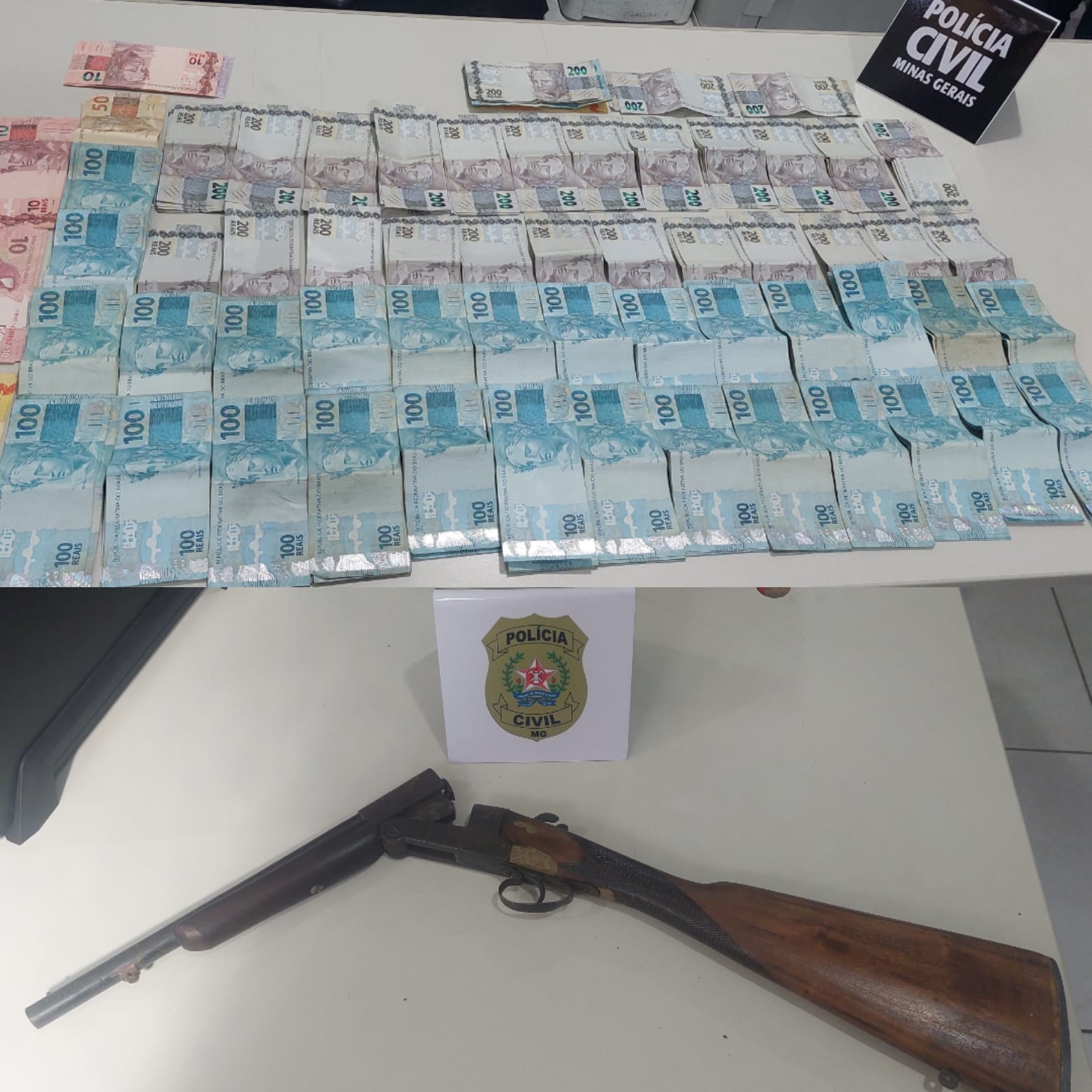 Idoso é preso por receptação e polícia aprende R$ 56 mil e vários objetos