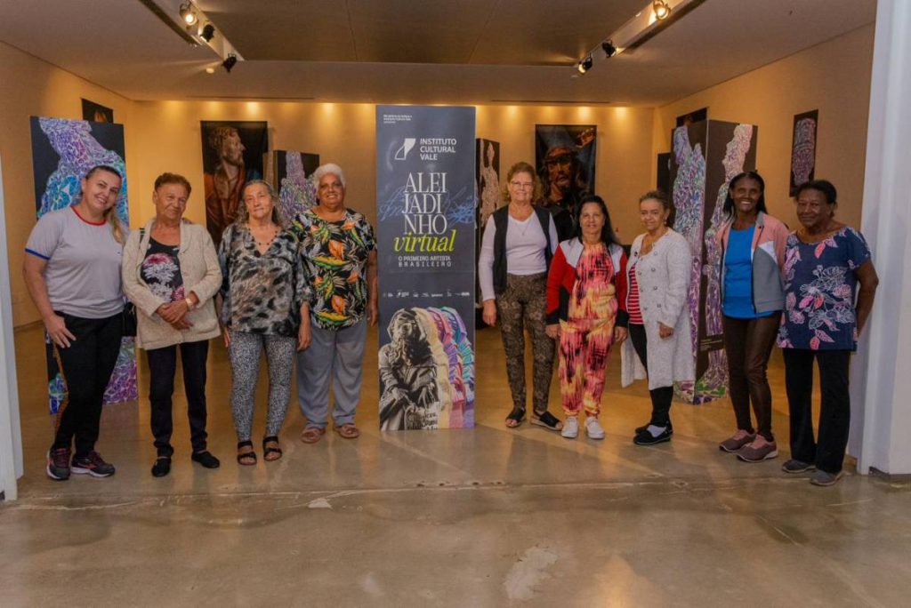 Participantes do CRI visitam exposição “Aleijadinho Virtual” no Museu de Congonhas