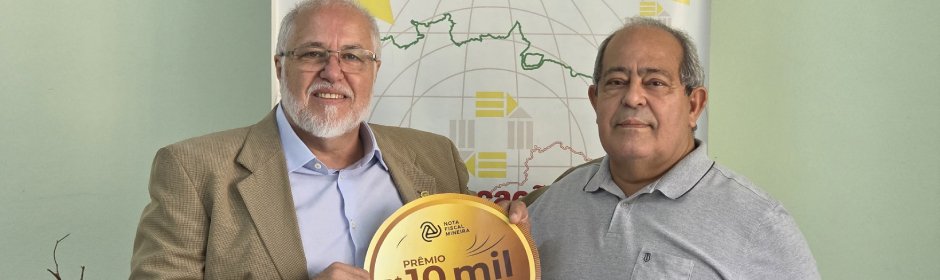 Nota Fiscal Mineira premia morador de Ipatinga com R$ 10 mil - Imagem do artigo