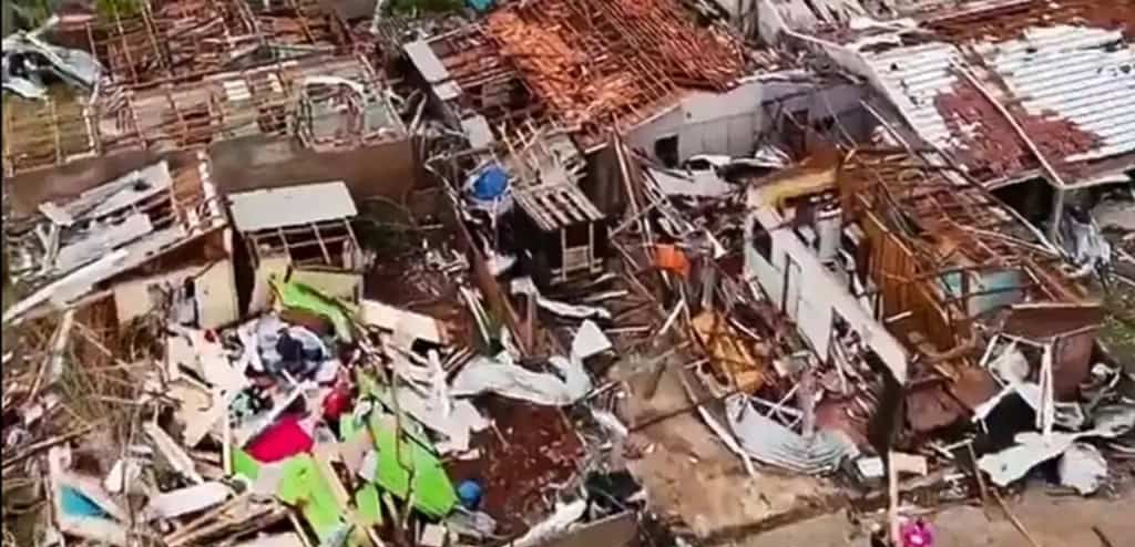 Tornado no Paraná atinge categoria F3 e deixa seis mortos - Imagem do artigo