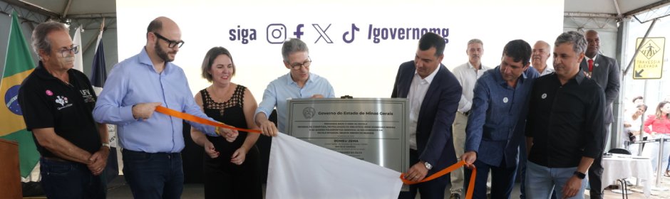 Zema entrega obras de saúde e educação no Centro-Oeste - Imagem do artigo