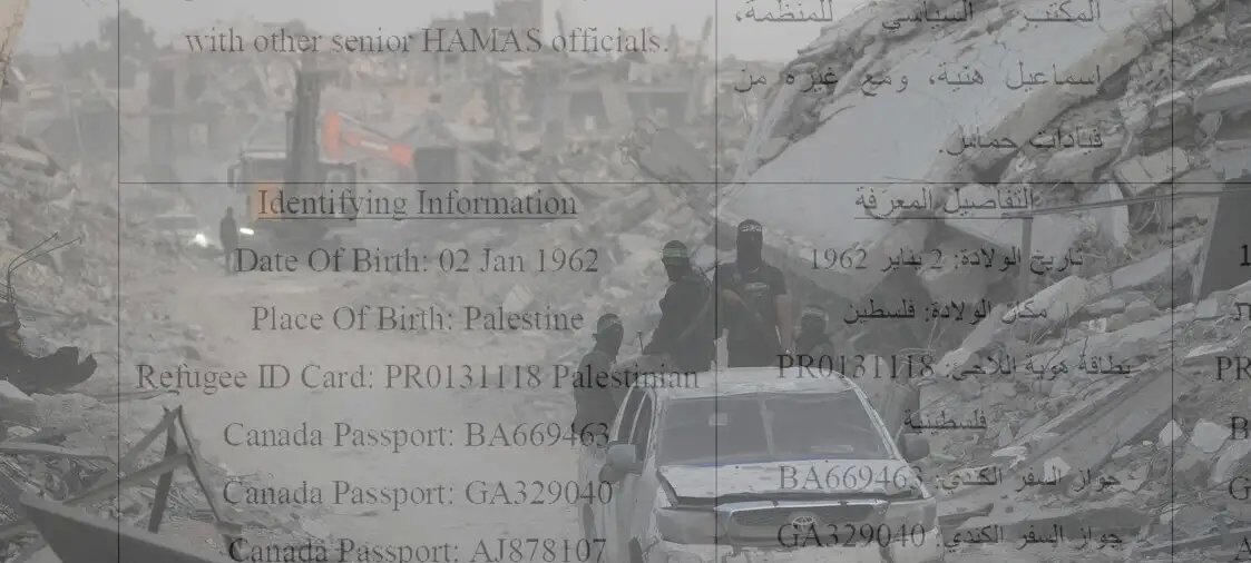 Canadenses ligados ao Hamas são alvo de investigação - Imagem do artigo