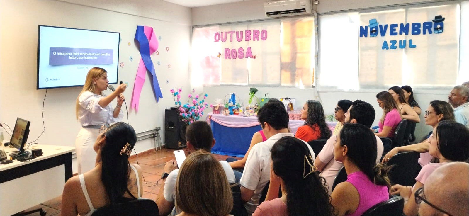 Outubro Rosa e Novembro Azul: SRS de Montes Claros reforça prevenção - Imagem do artigo