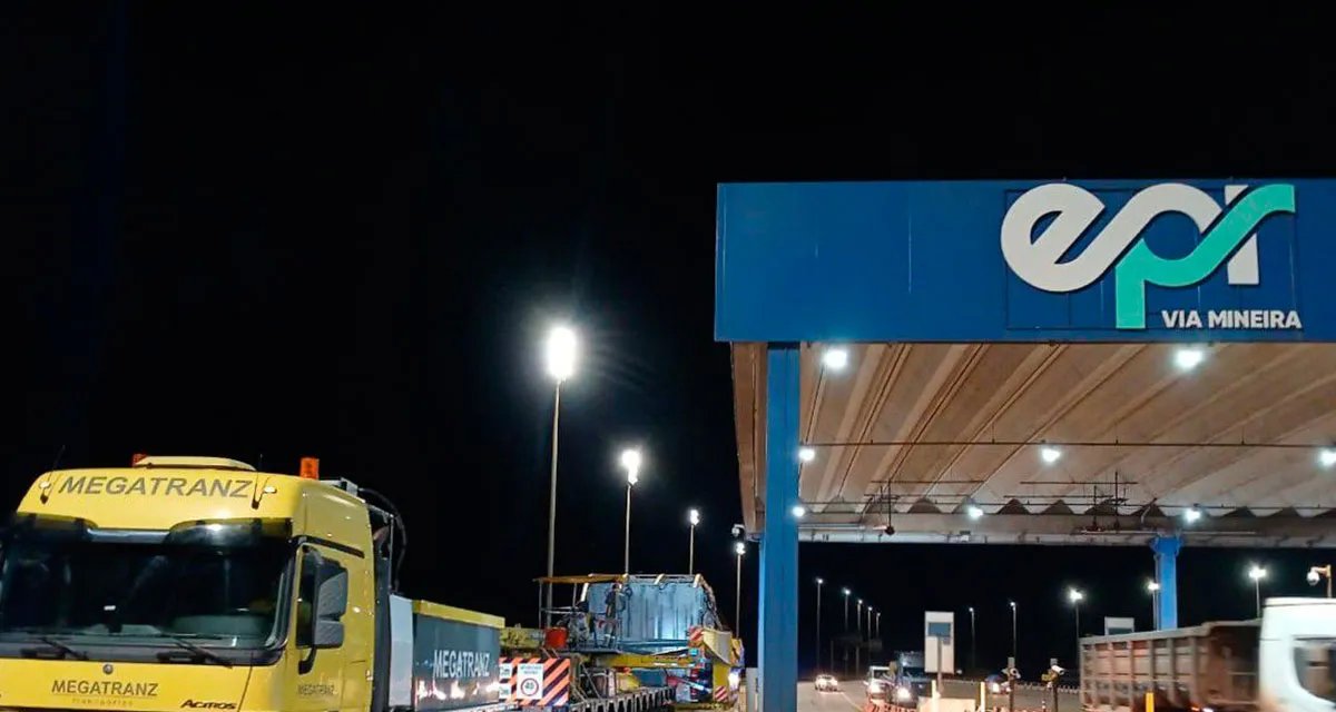 Transporte de carga especial avança na BR-040 até JF - Imagem do artigo