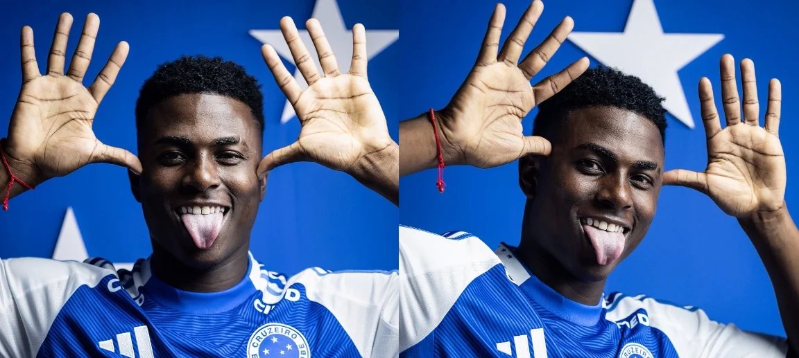 Néiser Villarreal chega ao Cruzeiro e homenageia Neymar - Imagem do artigo