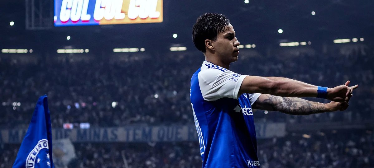 Kaio Jorge já supera 10 atacantes históricos do Cruzeiro - Imagem do artigo