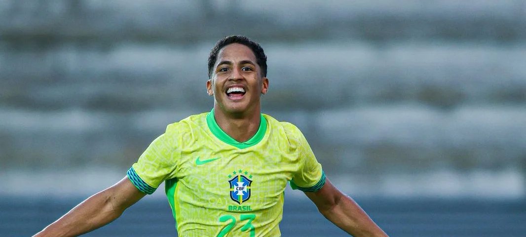 Riquelme Atlético brilha na Seleção Sub-16 com dois gols - Imagem do artigo
