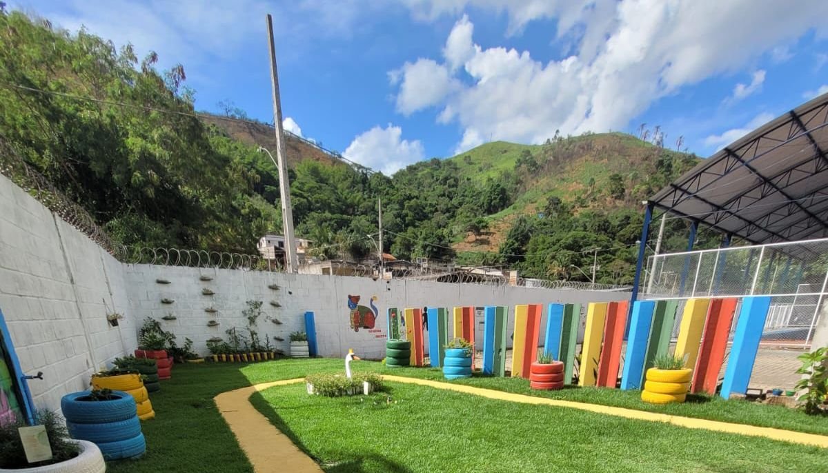 Jardim sensorial fortalece inclusão em escola de Timóteo - Imagem do artigo
