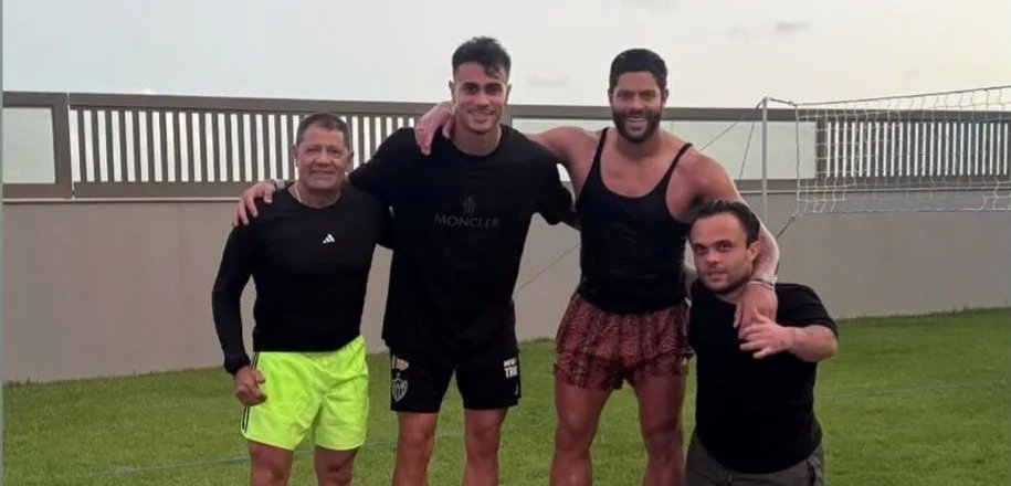Reinier e Hulk brilham em desafio nas férias do Atlético - Imagem do artigo