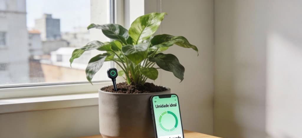 Sensores inteligentes garantem plantas saudáveis em apartamentos - Imagem do artigo