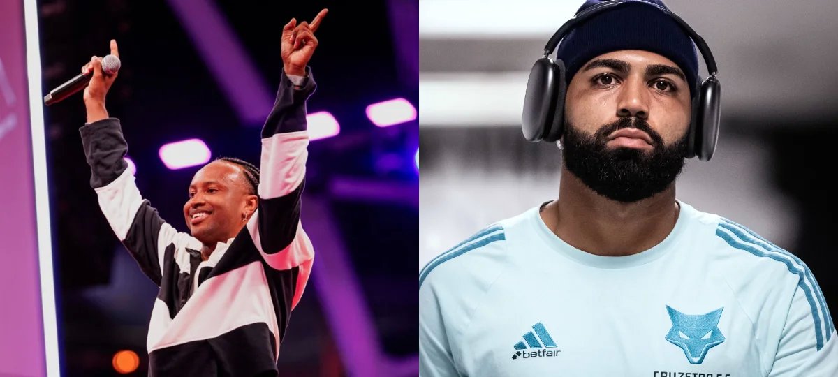 Thiaguinho convida Gabigol para o Corinthians em show - Imagem do artigo