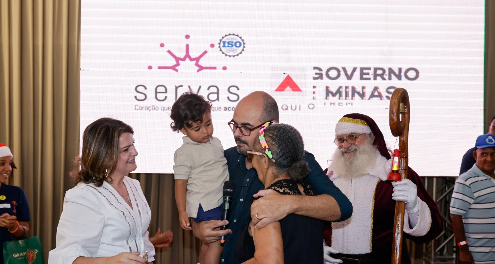 Natal Solidário acolhe idosos no Palácio da Liberdade - Imagem do artigo