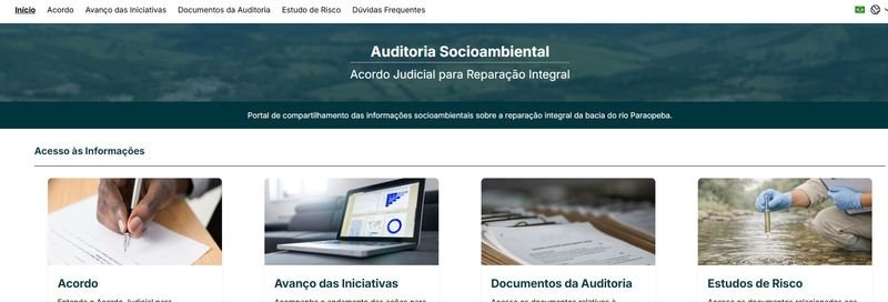 Acordo de Brumadinho: novos cronogramas detalham reparação - Imagem do artigo original