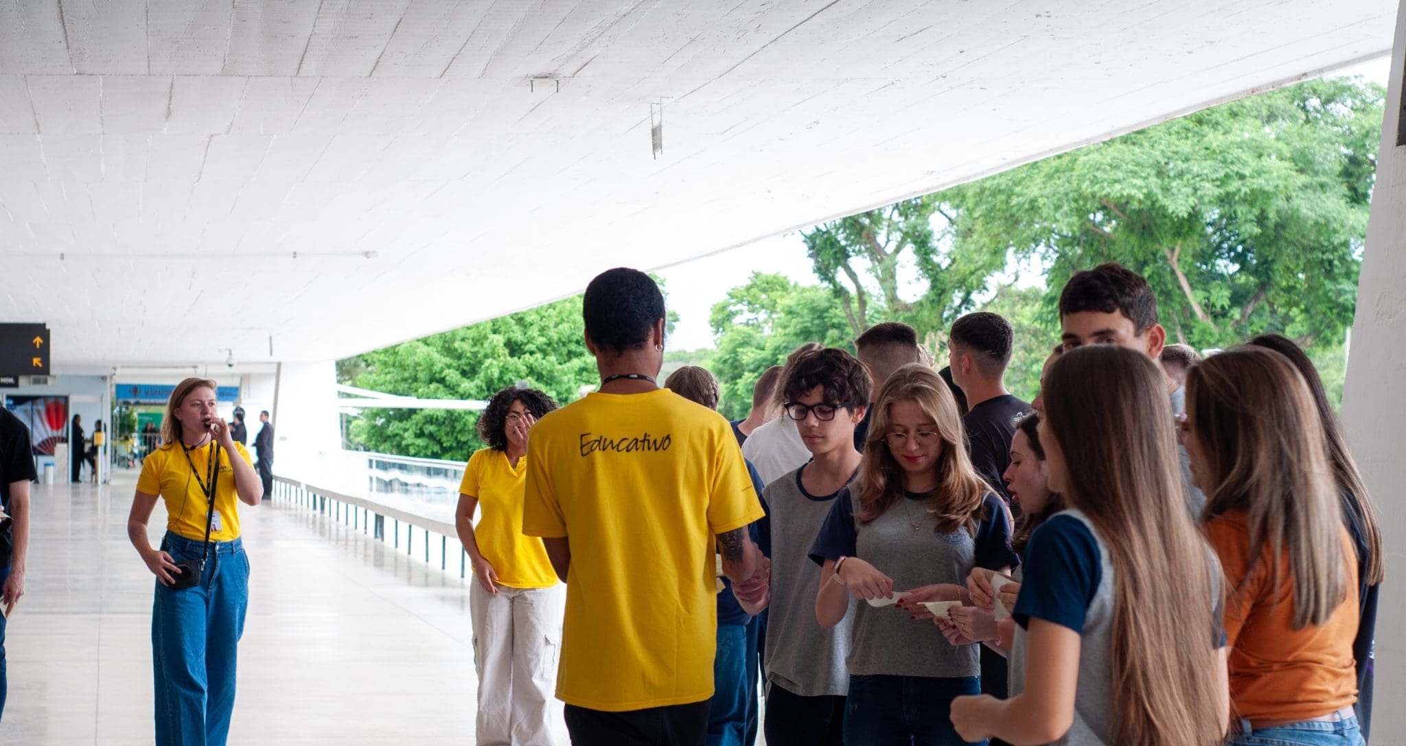 Museu Oscar Niemeyer bate recorde de público em 2025 - Imagem do artigo