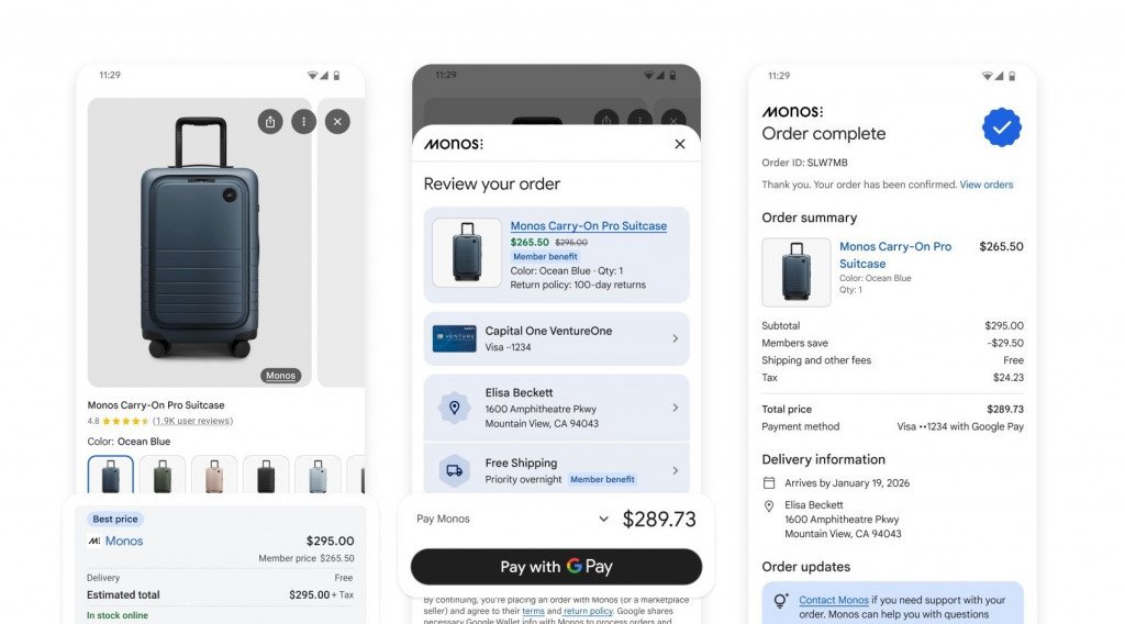 Universal Commerce Protocol simplifica compras com IA - Imagem do artigo