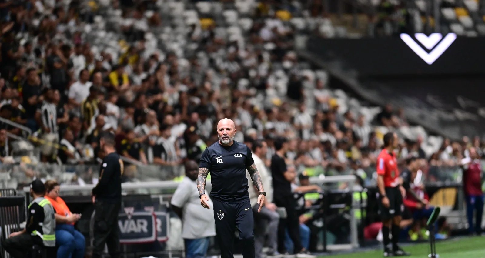 Sampaoli lamenta protesto da torcida do Atlético após empate - Imagem do artigo