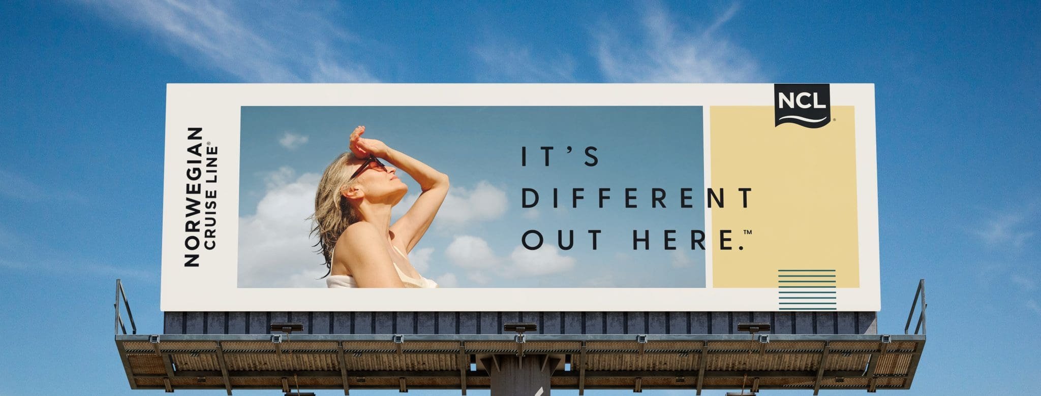 NCL retoma slogan ‘It’s Different Out Here’ globalmente - Imagem do artigo