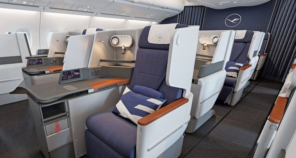 Lufthansa inicia retrofit do Airbus A380 na executiva - Imagem do artigo