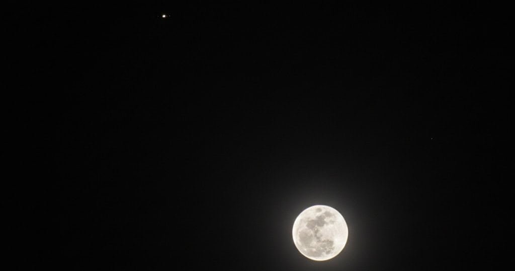 Lua laranja: por que o satélite muda de cor no céu - Imagem do artigo