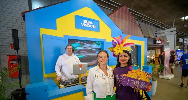Carnaval da Liberdade 2026: flash mob recebe turistas - Imagem do artigo original