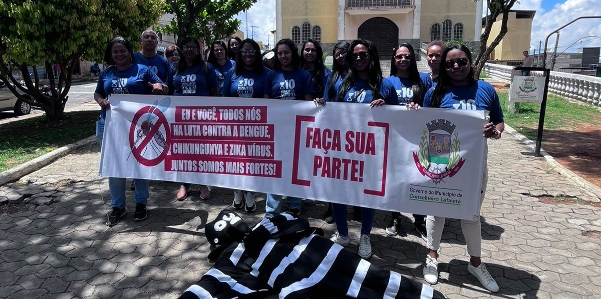 Dia D Minas Unida Contra o Aedes mobiliza Minas - Imagem do artigo