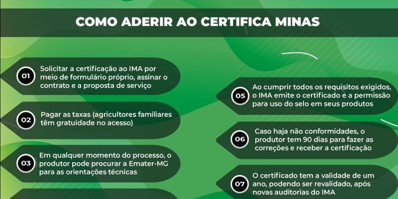 Certifica Minas ultrapassa 10 mil selos e abre novos mercados - Imagem do artigo original