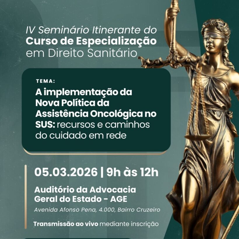Nova política oncológica do SUS é debatida em BH, 5/3 - Imagem do artigo