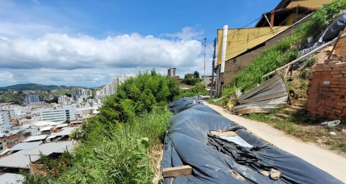 Chuvas em Juiz de Fora ameaçam casas no Dom Bosco - Imagem do artigo