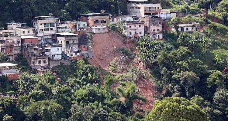 Juiz de Fora é 3ª em áreas de risco de deslizamento - Imagem do artigo