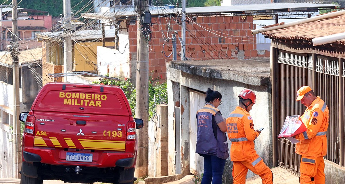 Ruas evacuadas em Juiz de Fora: 60 vias em 21 bairros - Imagem do artigo
