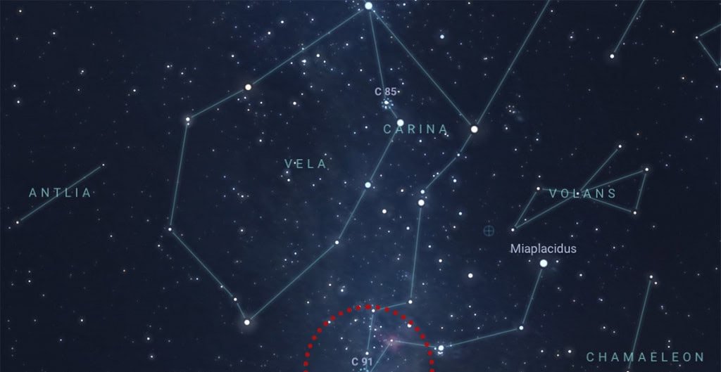 Aglomerado Poço dos Desejos domina o céu austral - Imagem do artigo