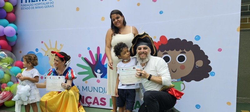 Hospital João Paulo II celebra crianças com traqueostomia - Imagem do artigo original