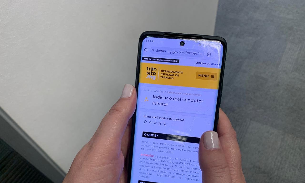 Indicar o real infrator: Detran-MG digitaliza serviço - Imagem do artigo