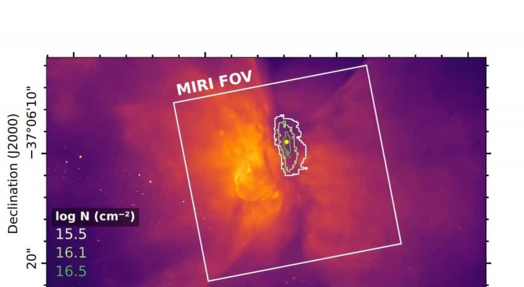 Gelo seco é detectado em nebulosa planetária NGC 6302 - Imagem do artigo