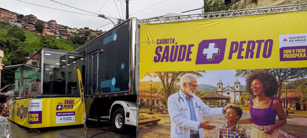 Carreta Saúde Mais Perto leva consultas e exames a MG - Imagem do artigo