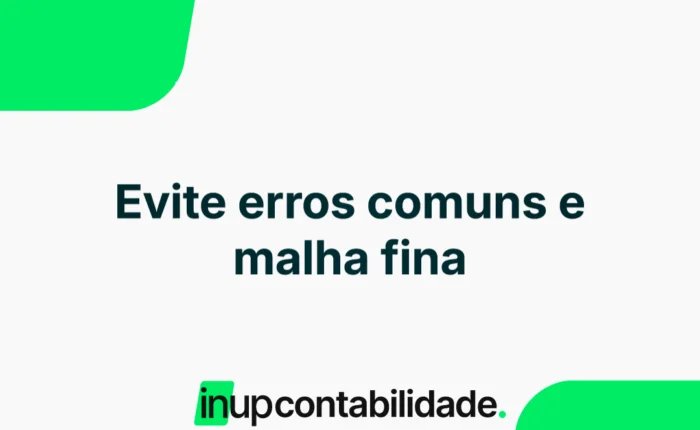 Malha fina: como evitar erros no Imposto de Renda 2026 - Imagem do artigo