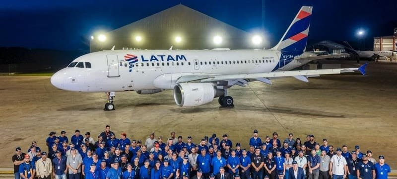 Latam investe US$ 4 bi no Brasil e expande centro MRO - Imagem do artigo