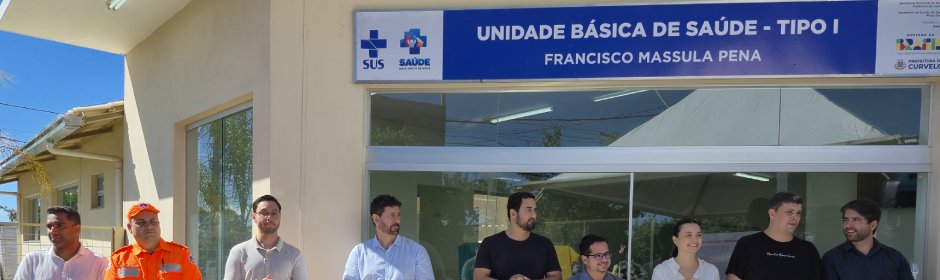 UBS em Curvelo é inaugurada com recurso de reparação - Imagem do artigo
