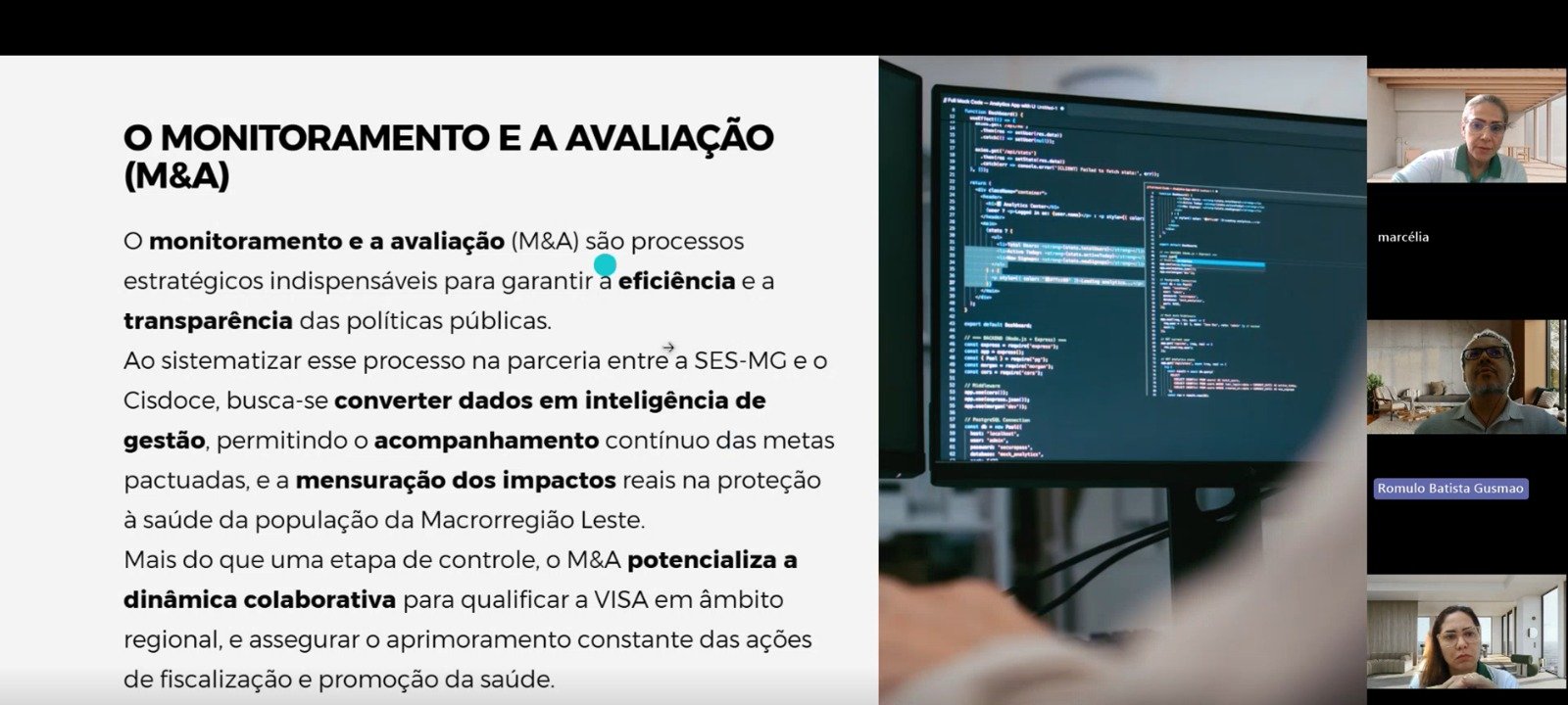 Programa VISA CIS: SRS Valadares avalia ações na Macrorregião - Imagem do artigo