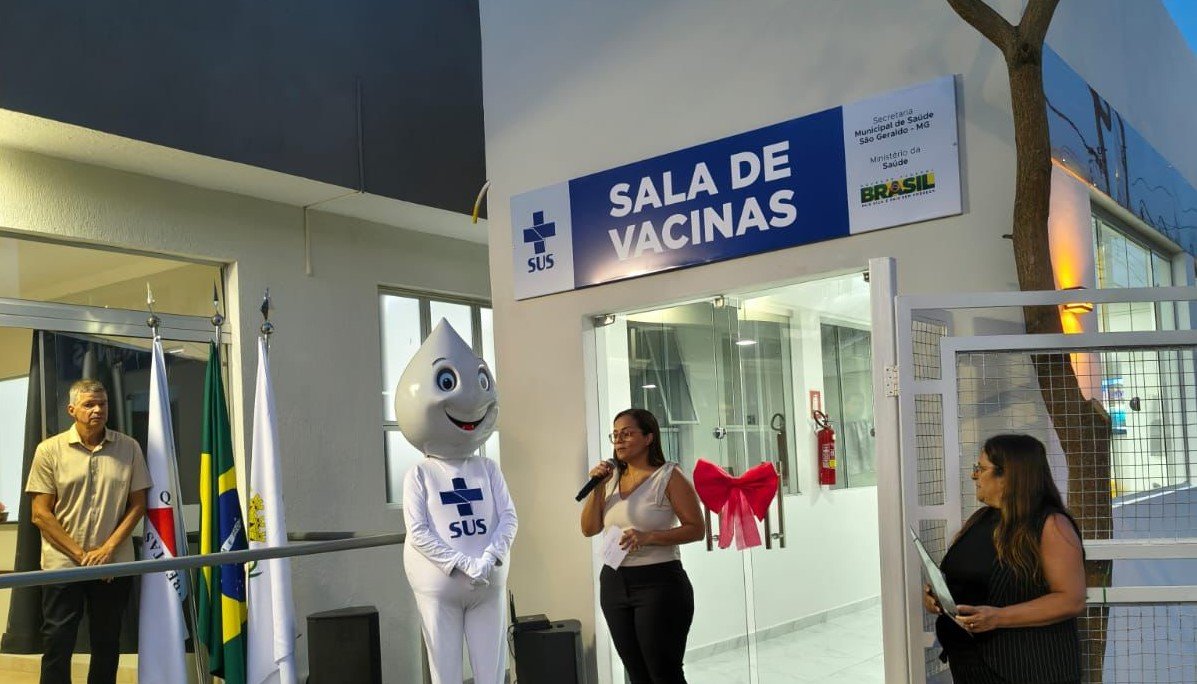 Sala de vacina em São Geraldo reforça imunização municipal - Imagem do artigo