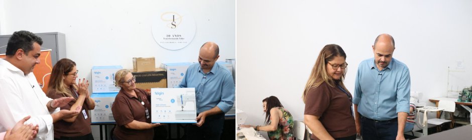 Programa Trajeto Moda recebe 19 máquinas em Poços - Imagem do artigo