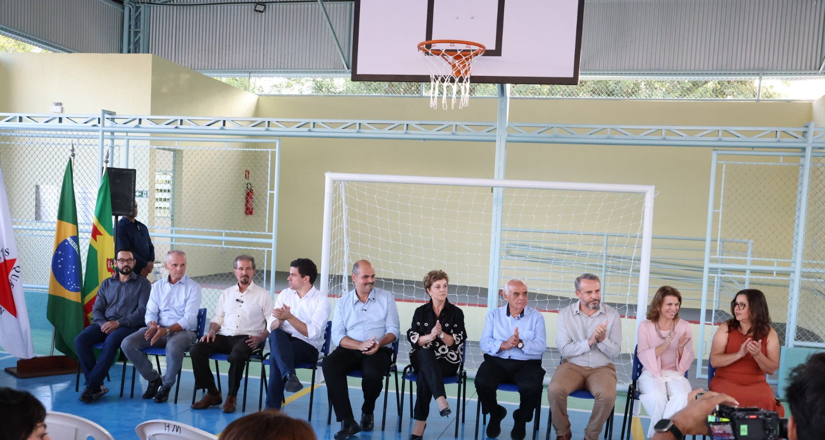 Quadra poliesportiva em Andradas é inaugurada pelo governo - Imagem do artigo
