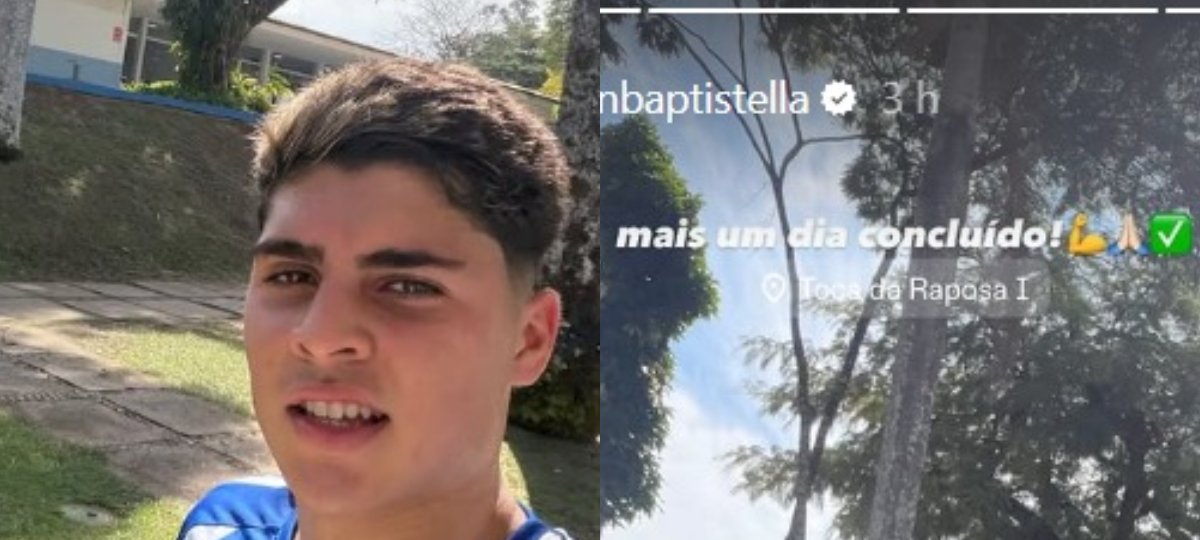 Cauan Baptistella treina na Toca da Raposa nas férias - Imagem do artigo
